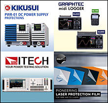 AC/DC PROGRAMMABLE POWER SUPPLY, ELECTRONIC LOADS, ELECTRICAL SAFETY TESTER, DATA LOGGERS AND MANY TEST EQUIPMENT